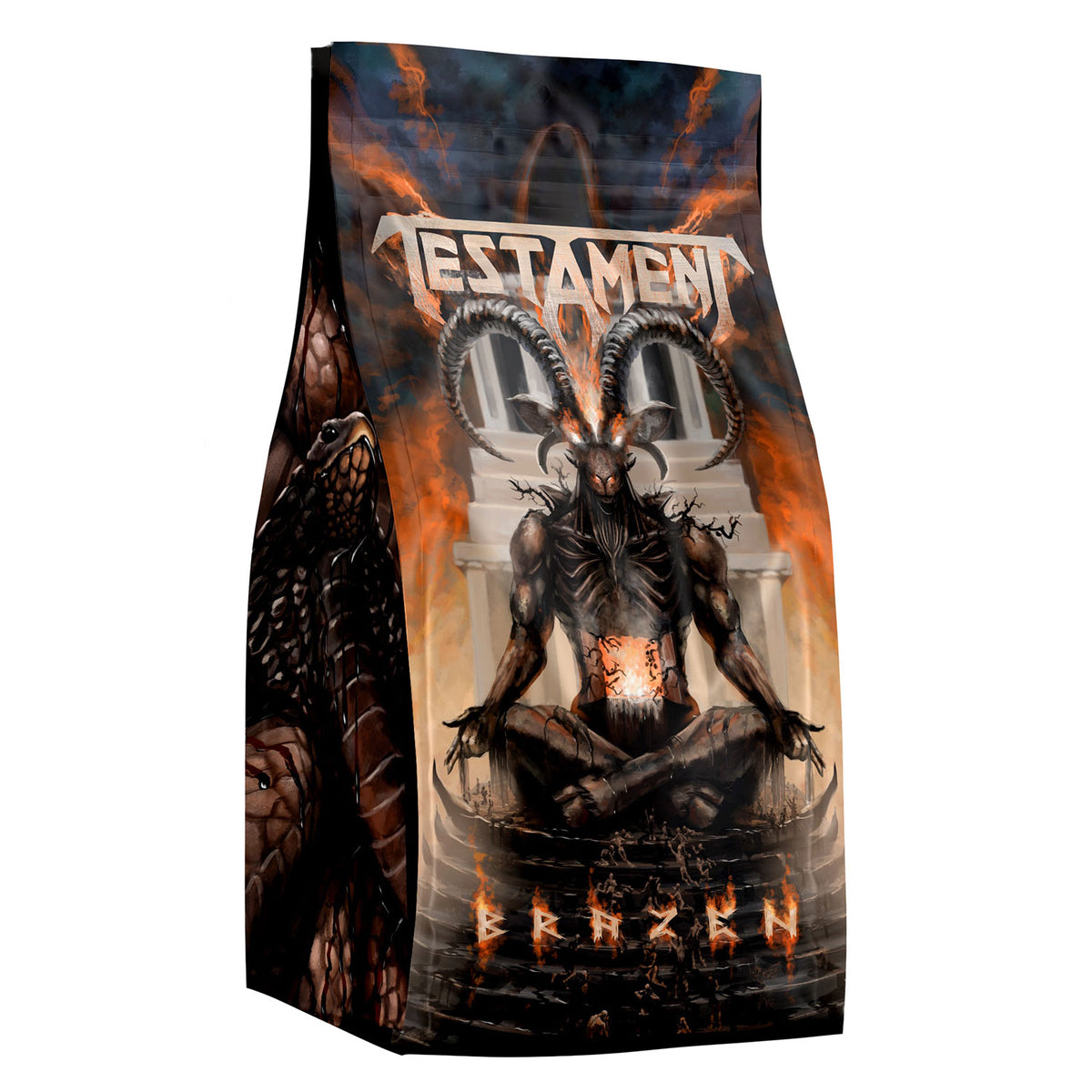 Testament 'Brazen' Coffee (12oz) Bag Whole Bean Coffee Front
