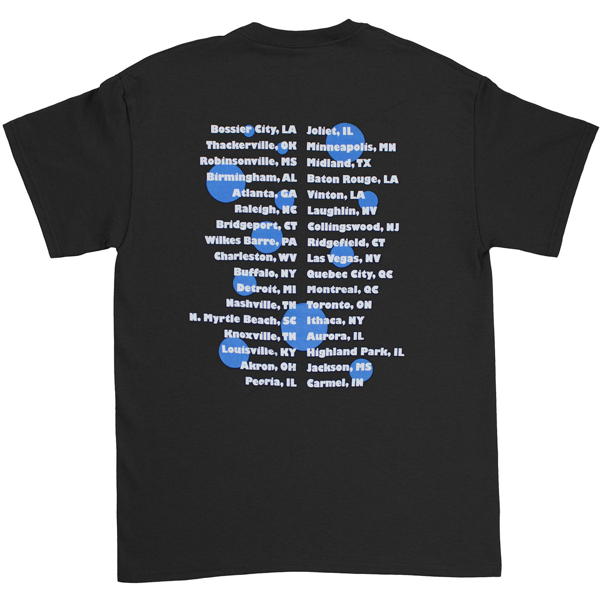 Buddy Guy Playing Live Slim Fit T-shirt Back