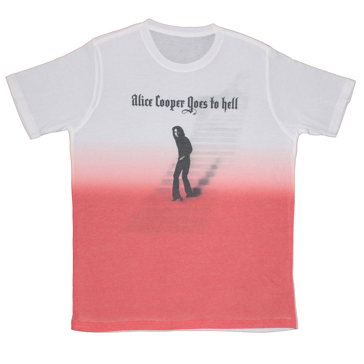 Alice Cooper Goes To Hell Dip Dye Slim Fit T-shirt Front