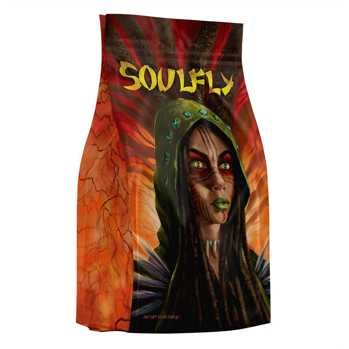 Soulfly 'Healer' Coffee (12oz) Bag Espresso Coffee Front