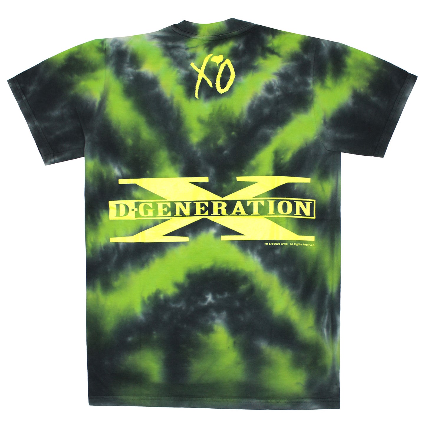 Nav Good Intentions D-Generation Tie Dye T-shirt Back