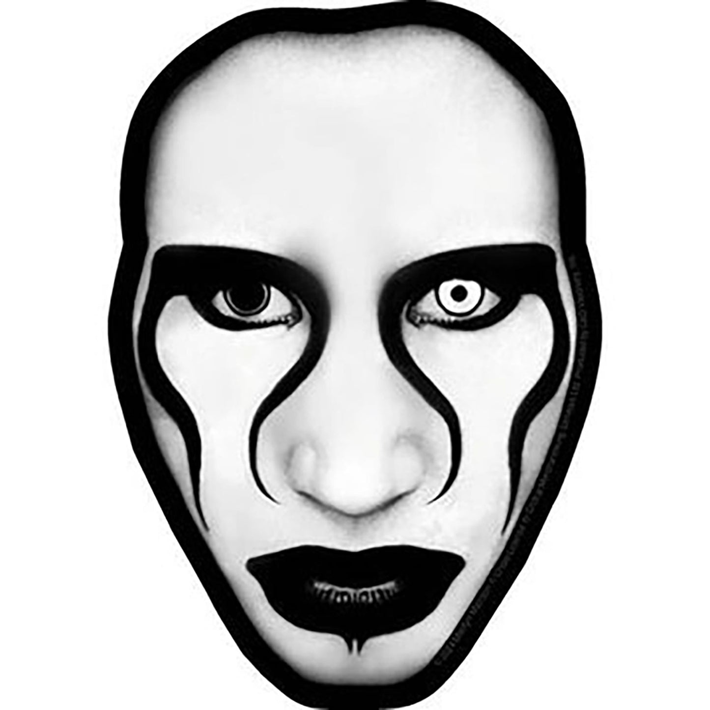 Marilyn Manson Defiant Sticker Front