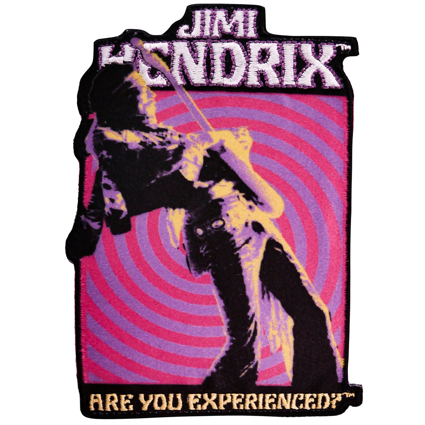 Trippy Swirl Embroidered Patch