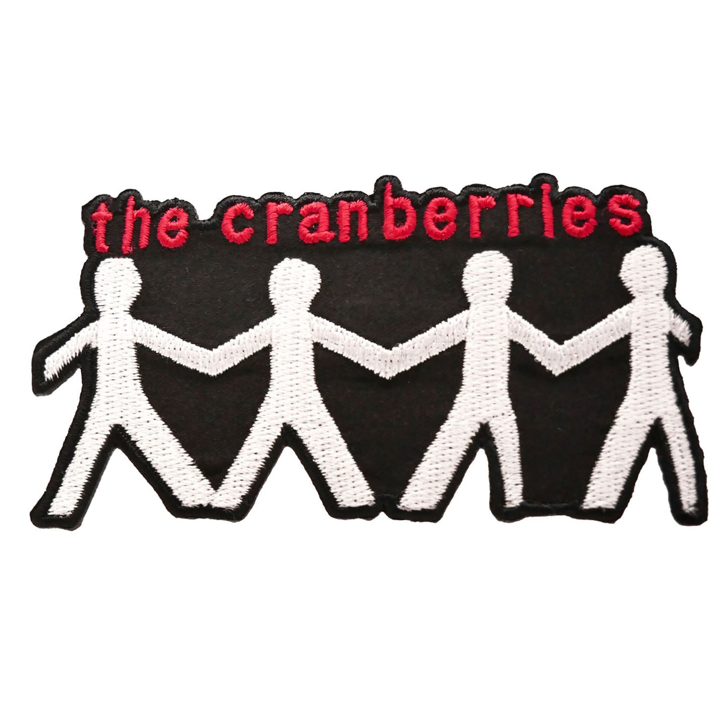 The Cranberries Stickman Embroidered Patch Front