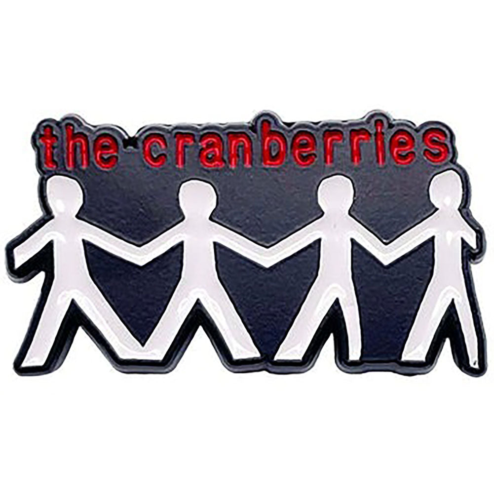 The Cranberries Stickman Pewter Pin Badge Back