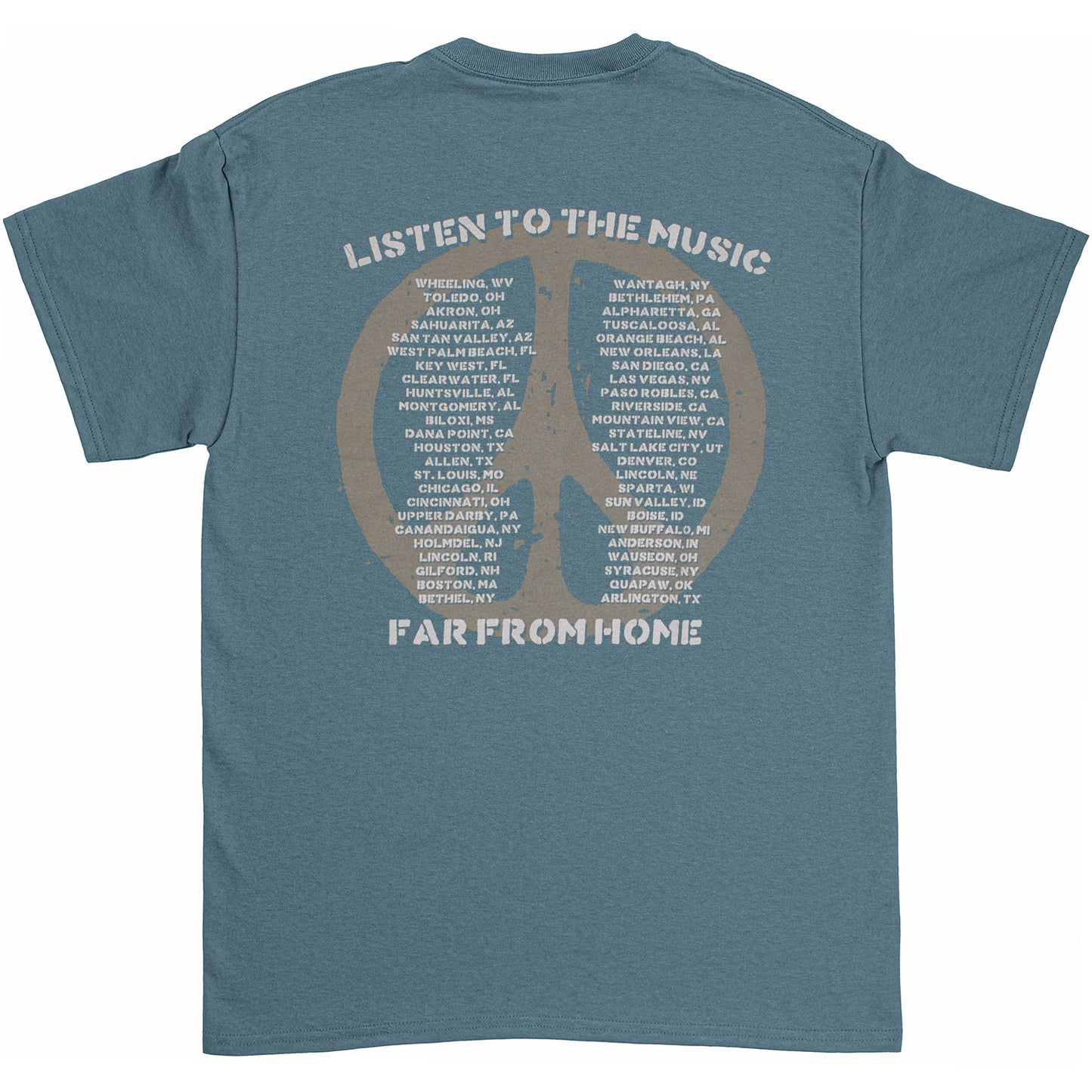 The Doobie Brothers Listen To The Music Far From Home Slim Fit T-shirt