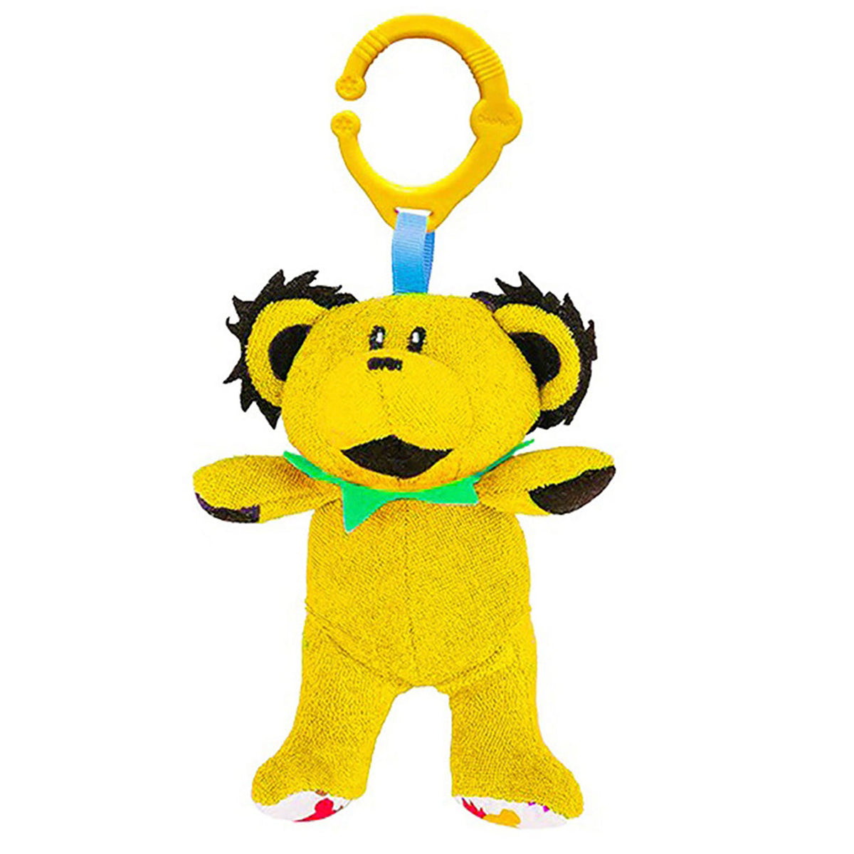 Grateful Dead Plush Bear Yellow Plushie Front