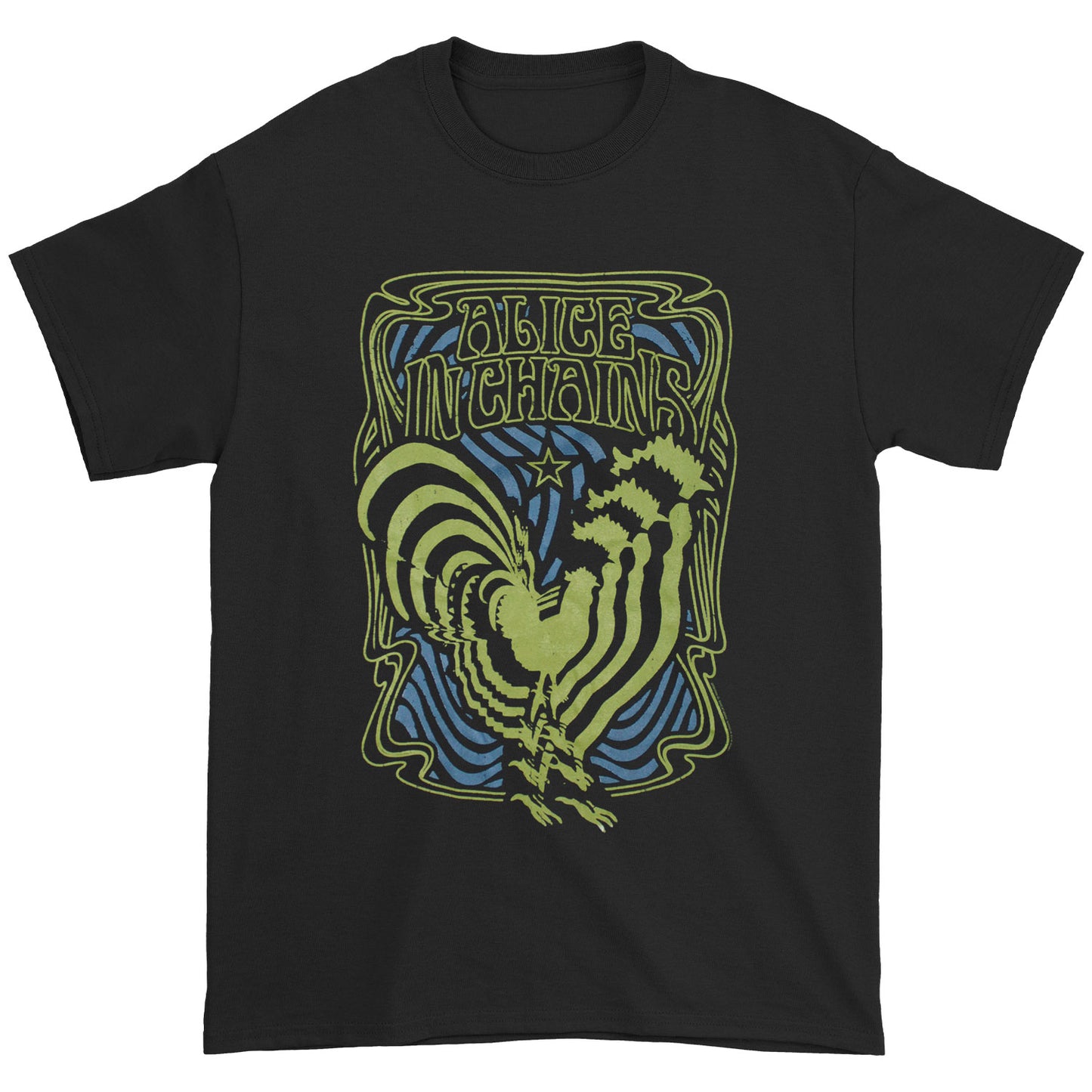 Alice In Chains Rooster T-shirt Front