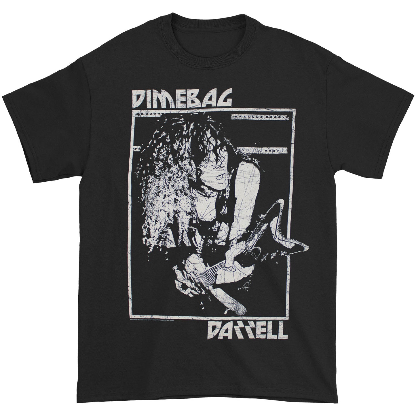 Dimebag Darrell Vintage Boxed Photo T-shirt