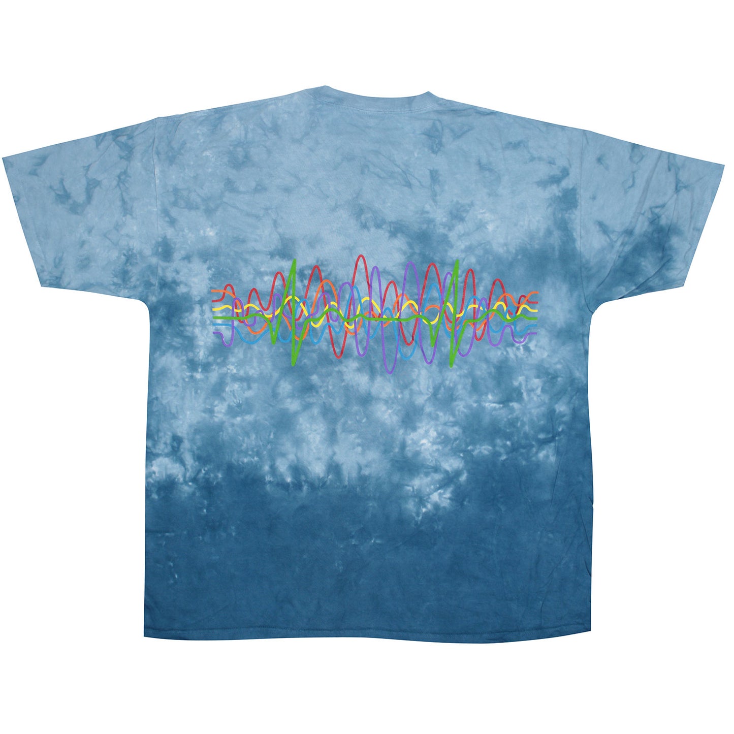 Pink Floyd Roger Waters The Dark Side Of The Moon Live 2006 Tie Dye T-shirt Back