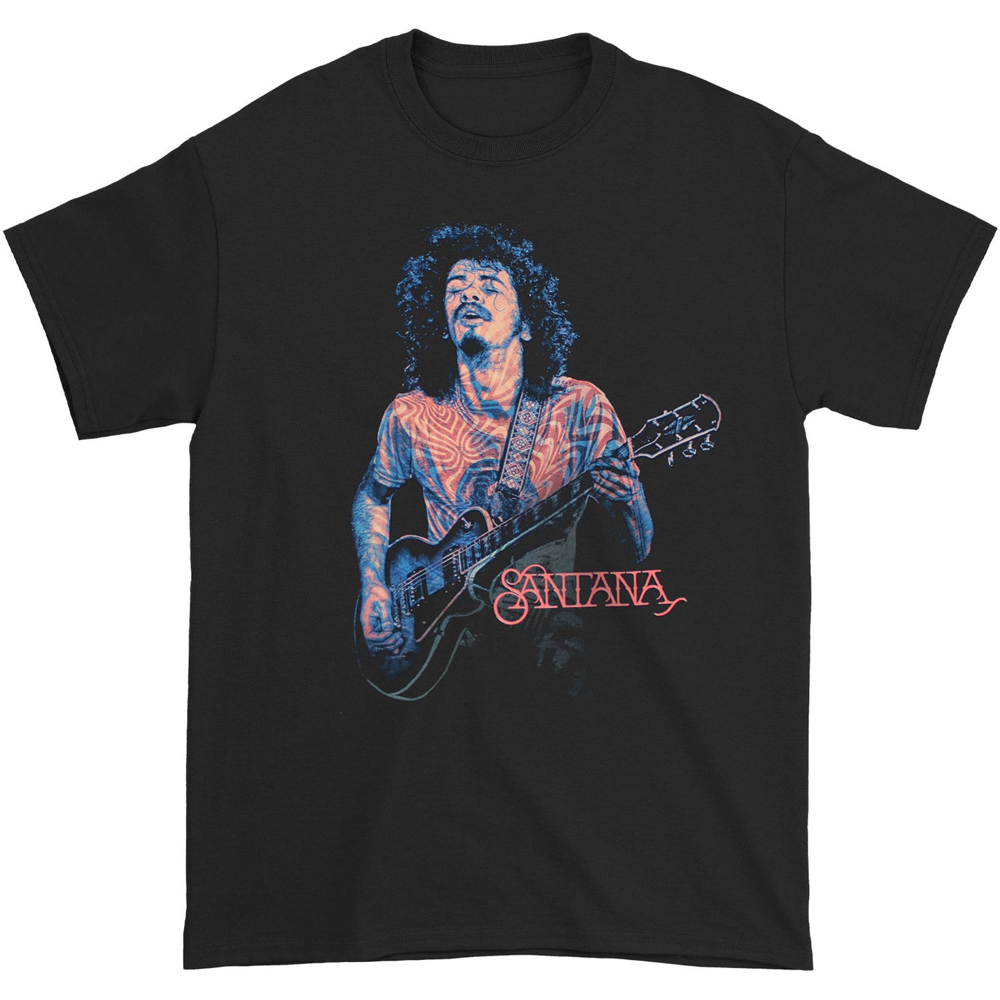Santana Psychedelic Carlos T-shirt Front