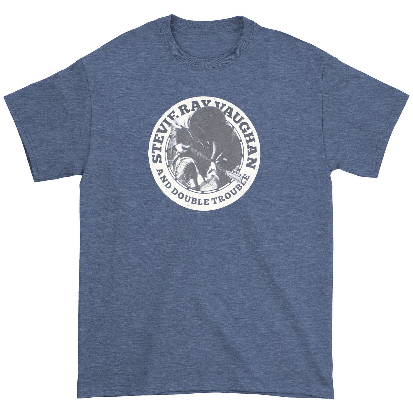 Stevie Ray Vaughan Live Circle Photo T-shirt Front