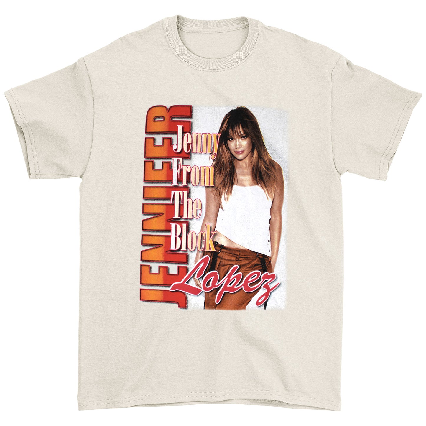 Jennifer Lopez Jenny From The Block T-shirt Front