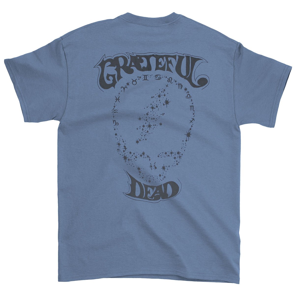 Grateful Dead Lotus Flower Zodiac Vintage T-shirt Back