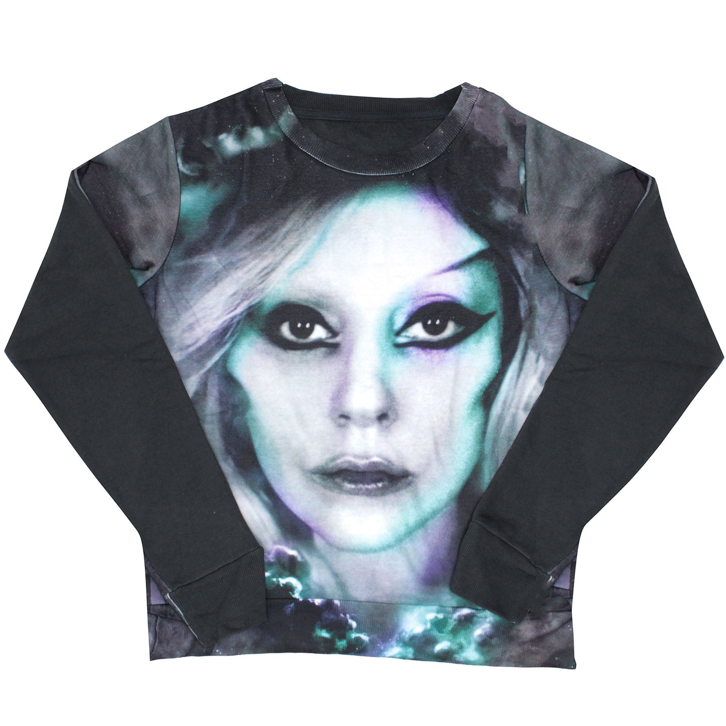 Lady Gaga Clouds Sublimation Women's Sweatshirt Front