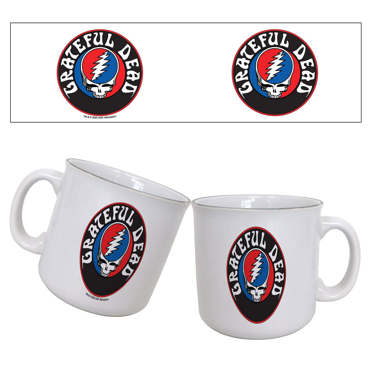 Grateful Dead Logo Coffee Mug Front