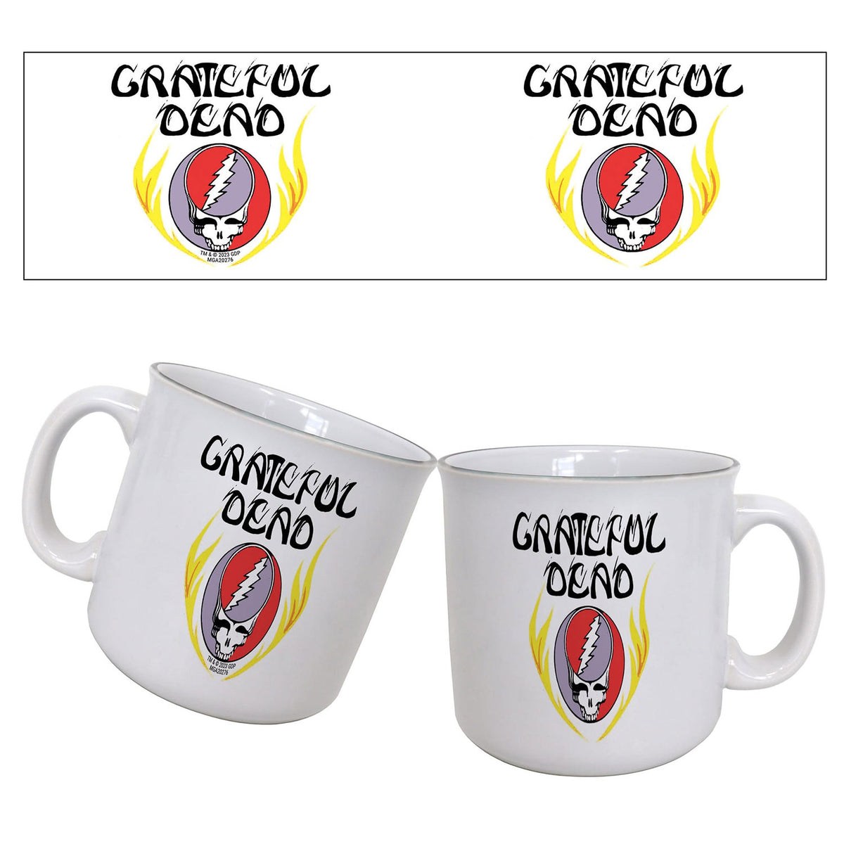Grateful Dead Logo Sketch Coffee Mug Front
