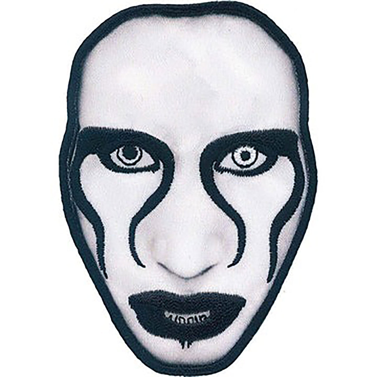 Marilyn Manson Defiant Embroidered Patch Front