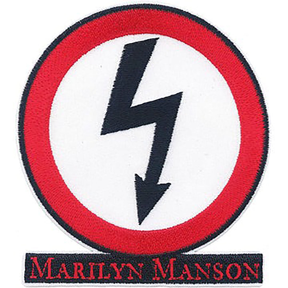Marilyn Manson Crooked Arrow Embroidered Patch Front