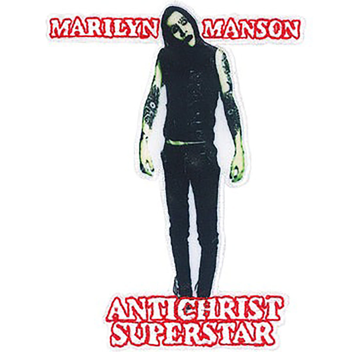 Marilyn Manson Antichrist Superstar Embroidered Patch Front