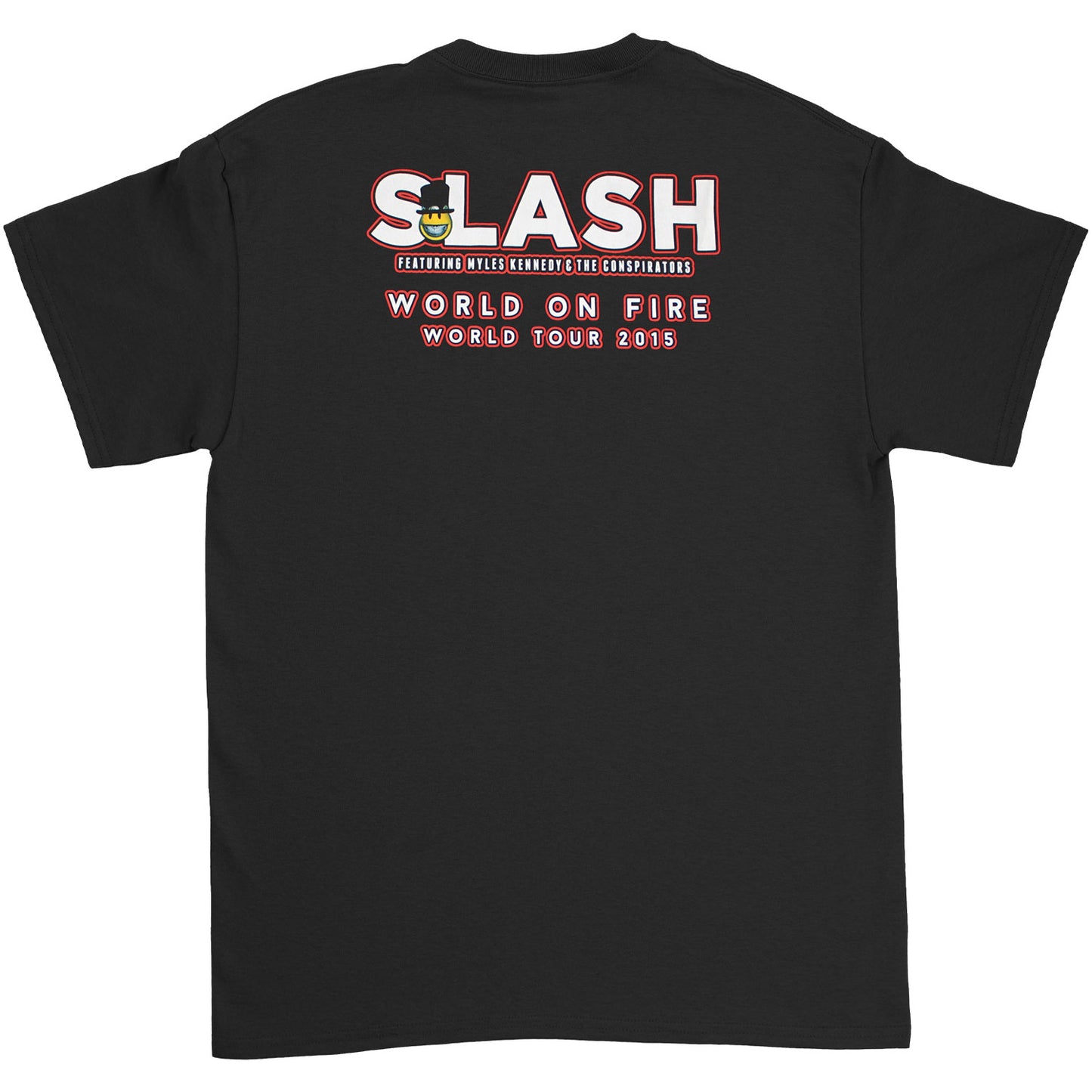 Slash World On Fire World Tour 2015 T-shirt