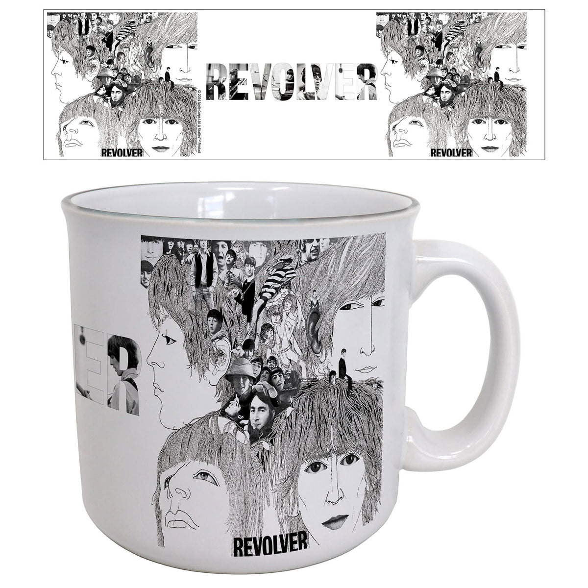 The Beatles Revolver Coffee Mug Front