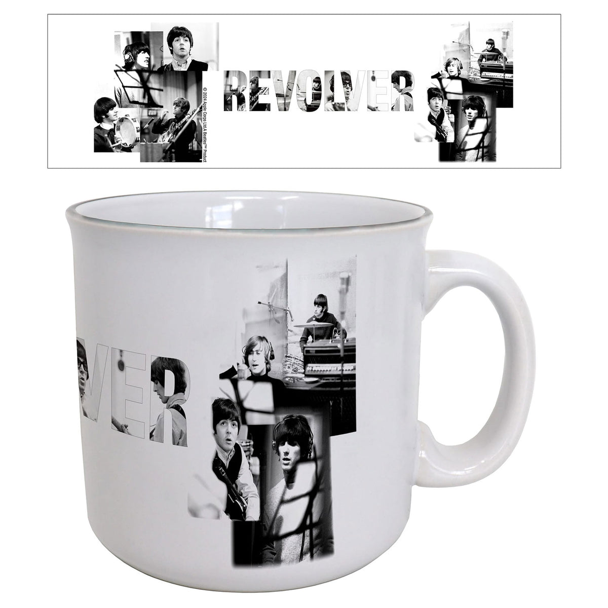 The Beatles Revolver (Collage) Coffee Mug Front
