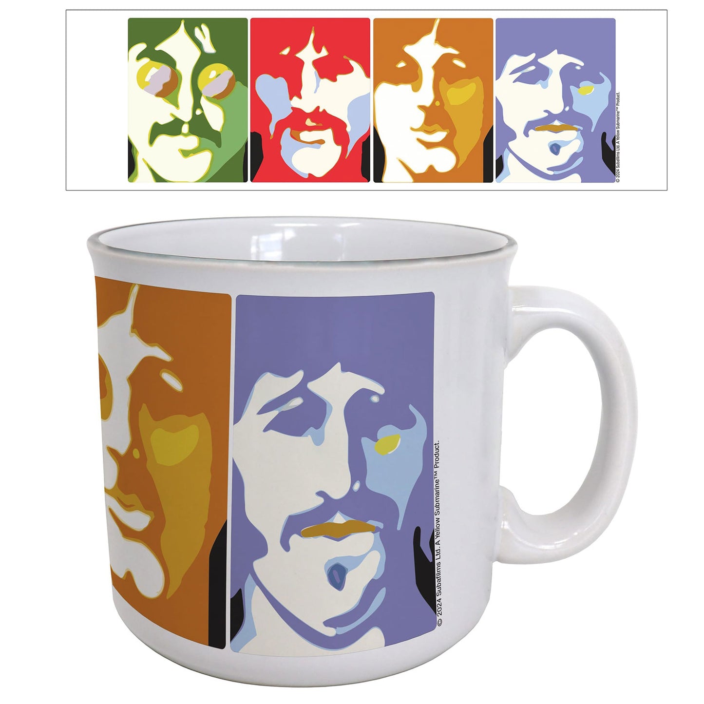 The Beatles Quad (Northern Song) Coffee Mug Front