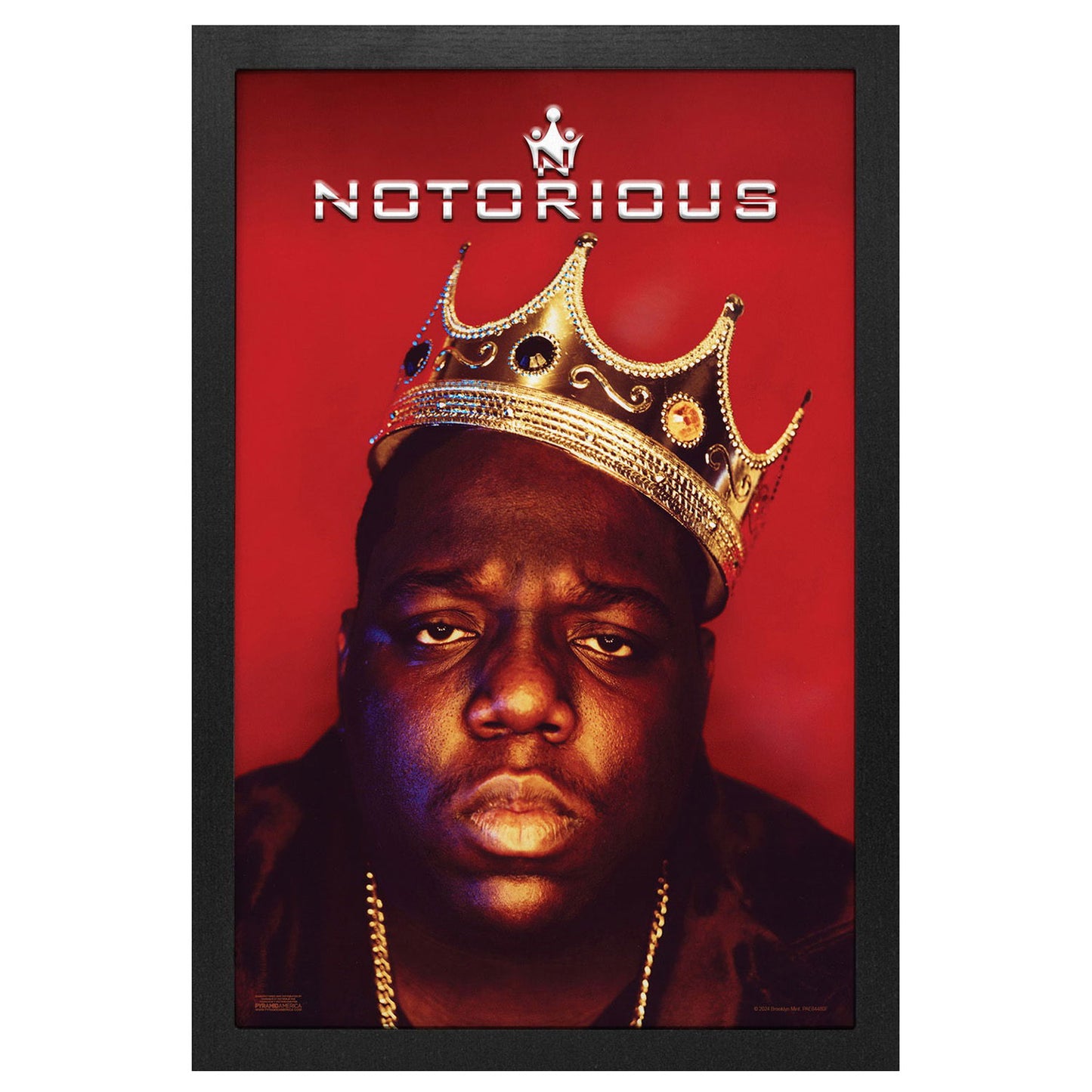 The King of Hip-Hop Framed Wall Art