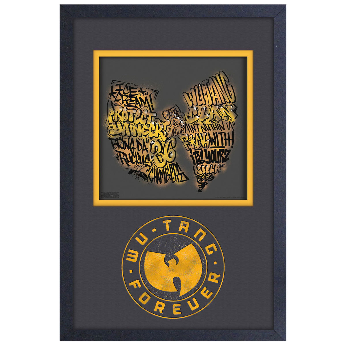 Wu Tang Clan Wu Forever Framed Wall Art Front
