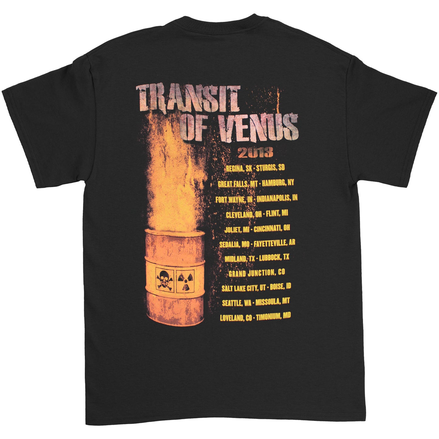 Three Days Grace Transit Of Venus 2013 T-shirt