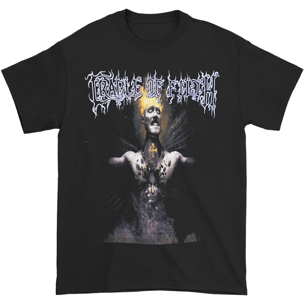 Cradle Of Filth Flaming Man T-shirt Front