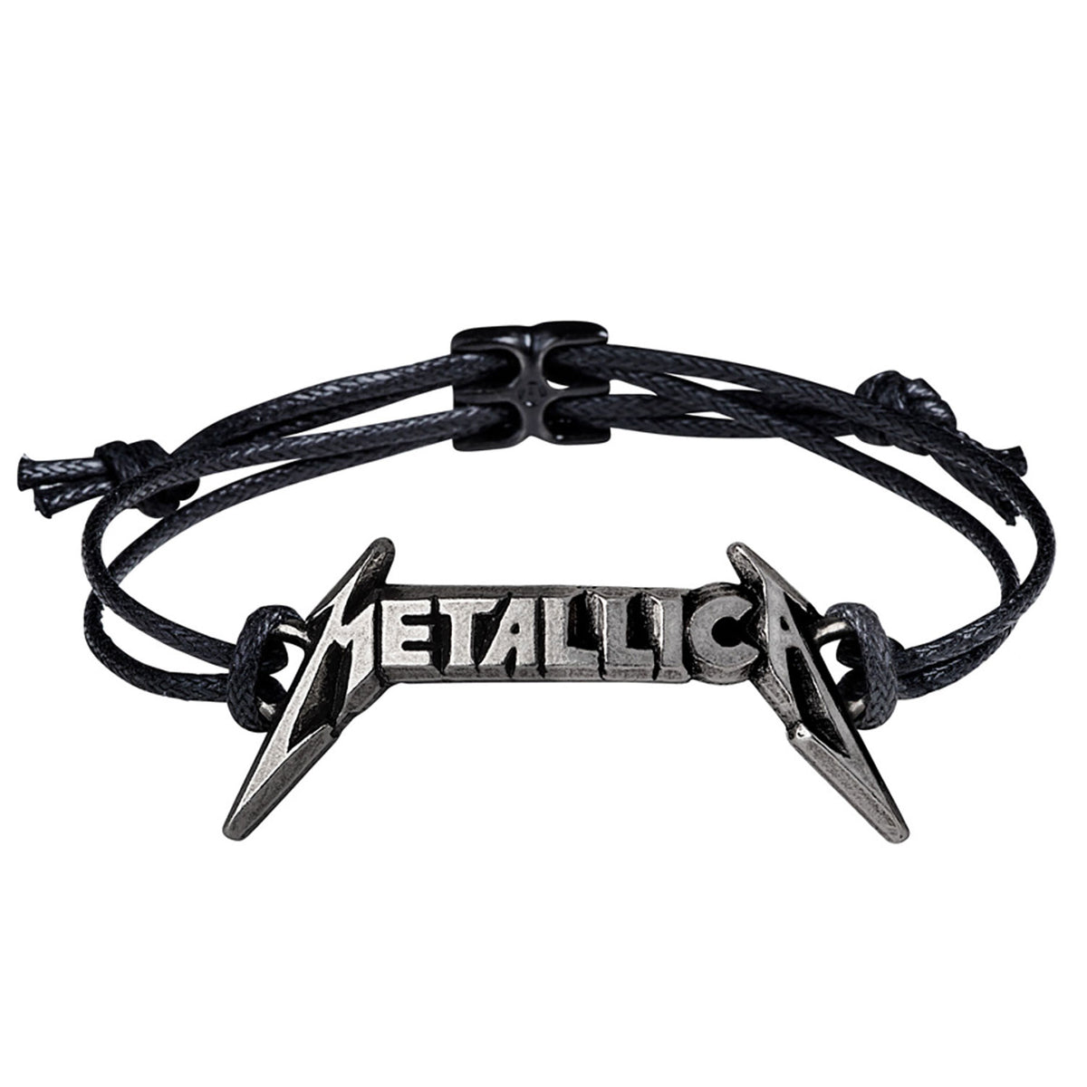 Metallica Classic Logo Wrist Strap Wristband Front