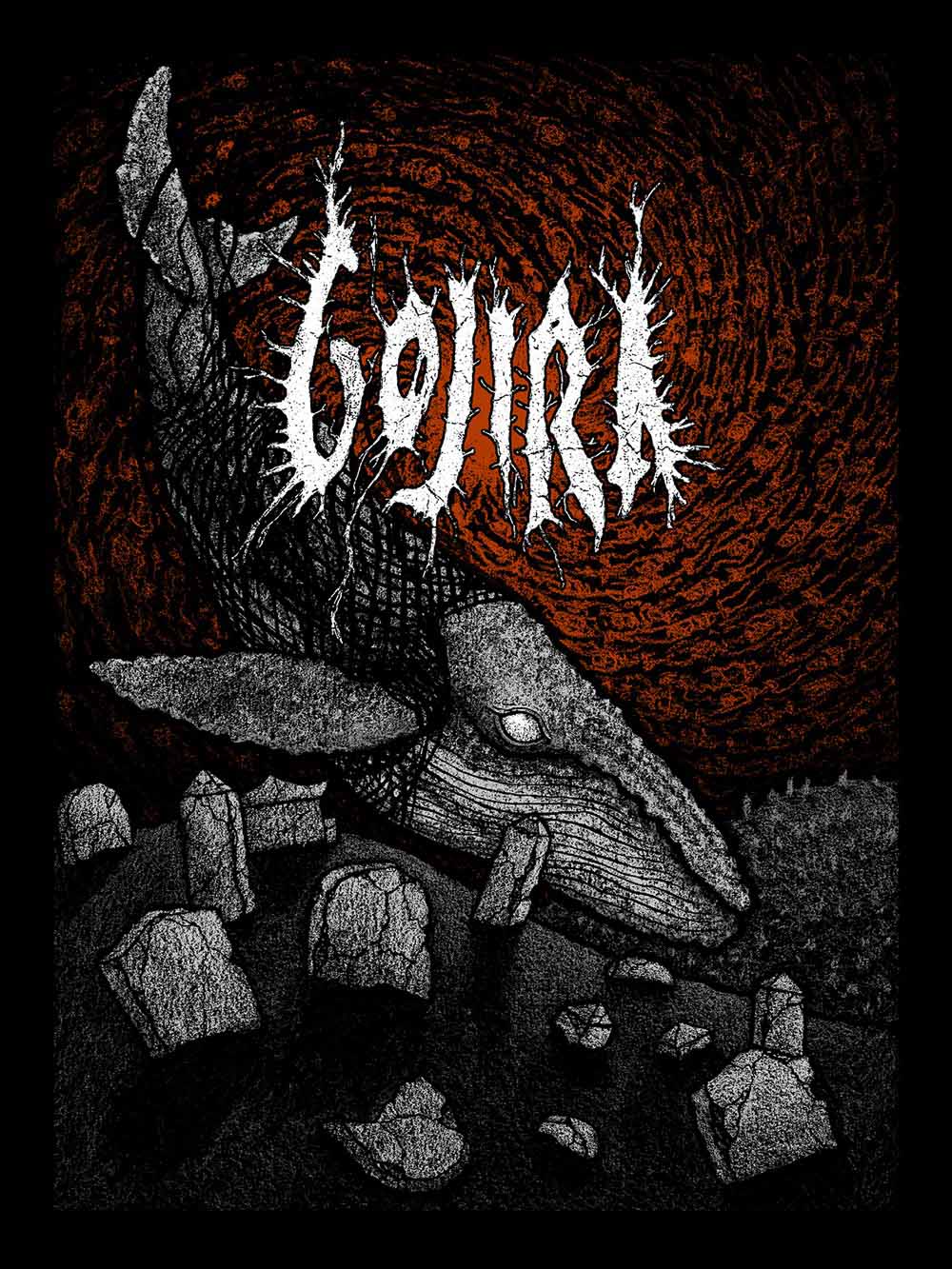 A Ghost In The Void by Dylan Garrett Smith (Rockabilia Exclusive) Limited Screenprint