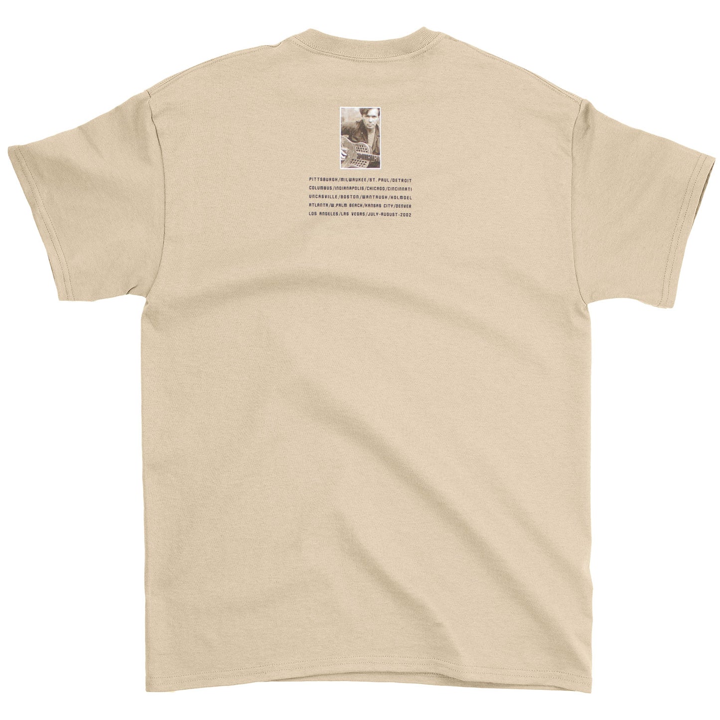 John Mellencamp Summer Work Tour 2002 T-shirt