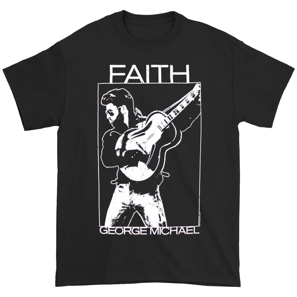 George Michael Faith T-shirt Front