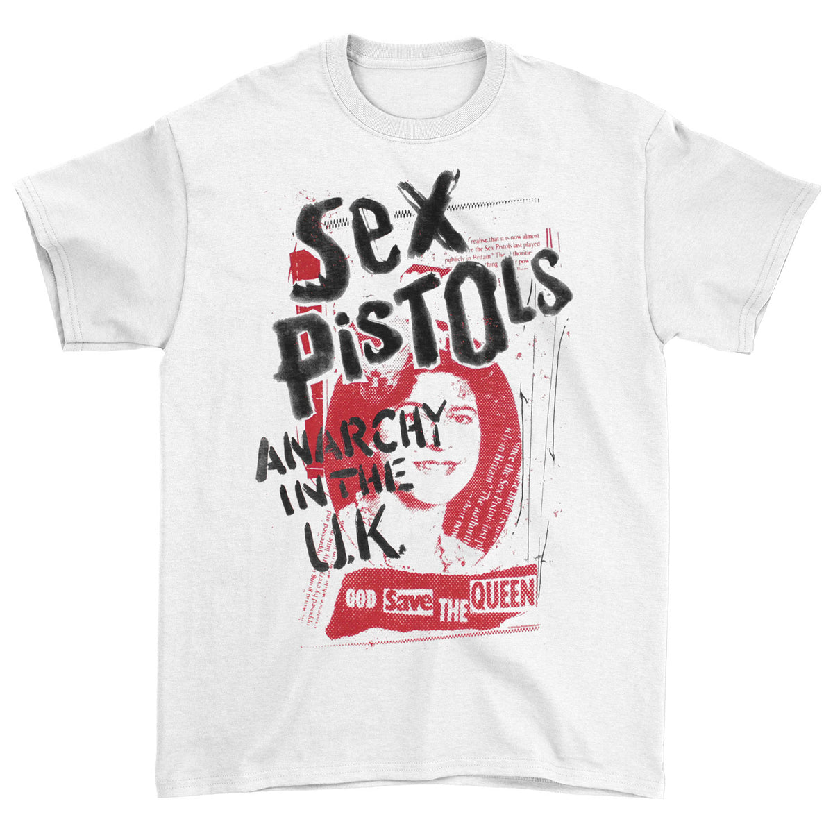 Sex Pistols Anarchy In The U.K. Slim Fit T-shirt Front