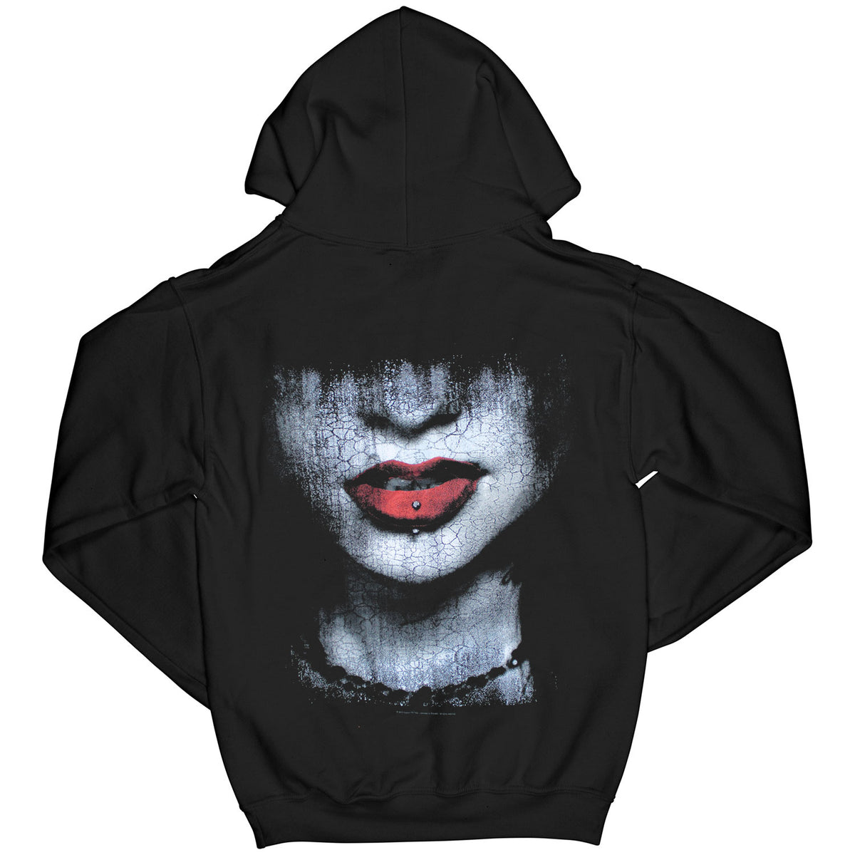 Escape The Fate Dying Is Your Latest Fashion Zippered Hooded Sweatshirt Back