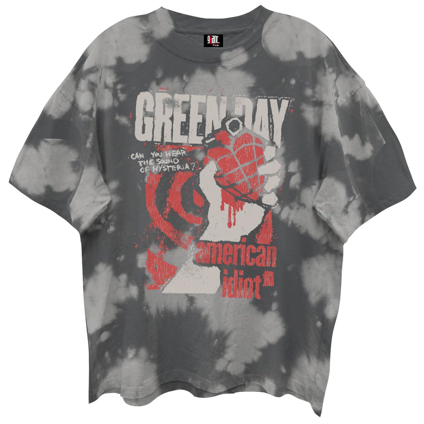 Green Day Spiral Arm Vintage T-shirt Front