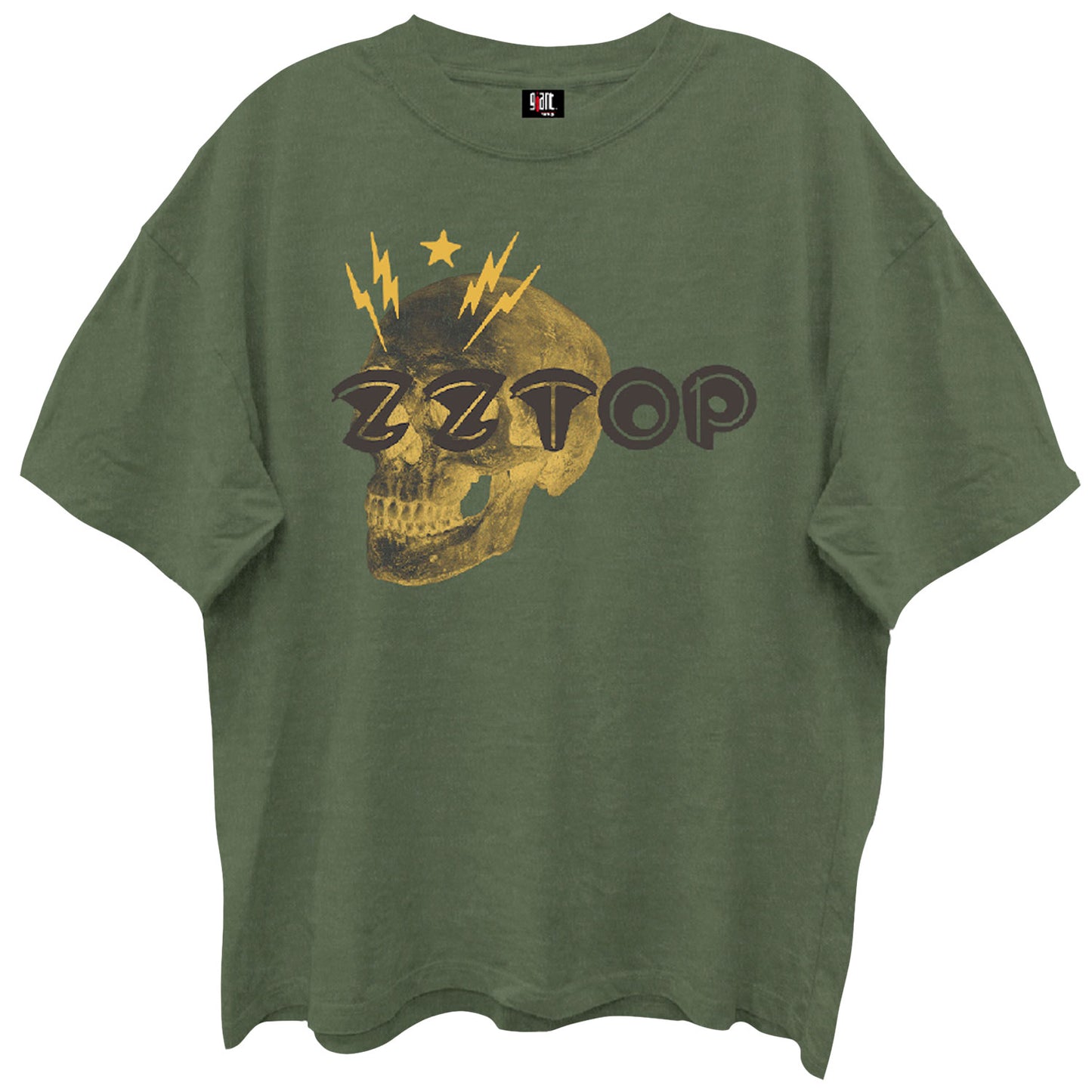 ZZ Top Skeleton Vintage T-shirt Front