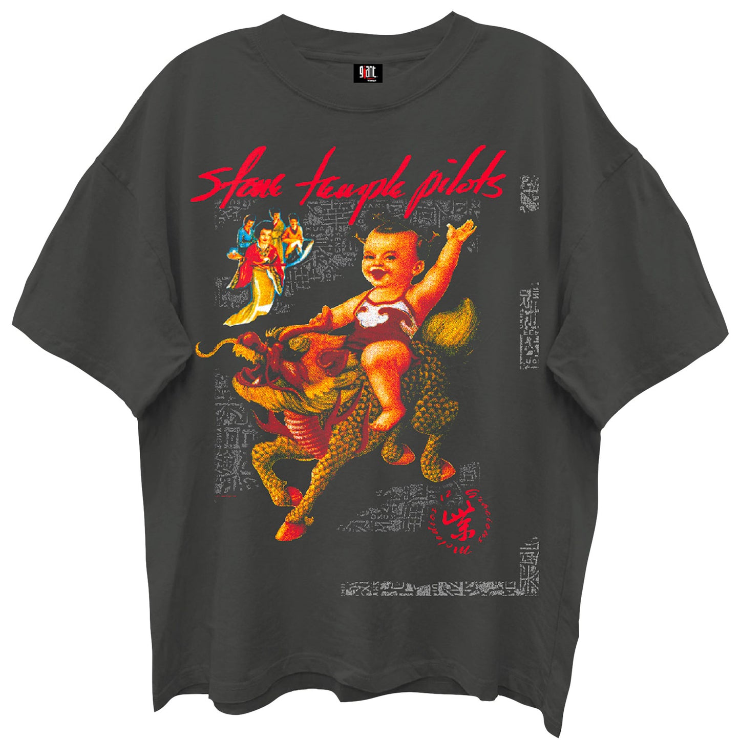 Stone Temple Pilots Purple Vintage T-shirt Front