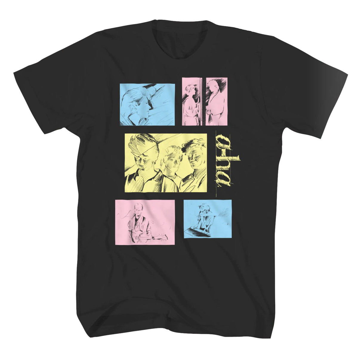 A-ha Tour Take On Me T-shirt Front
