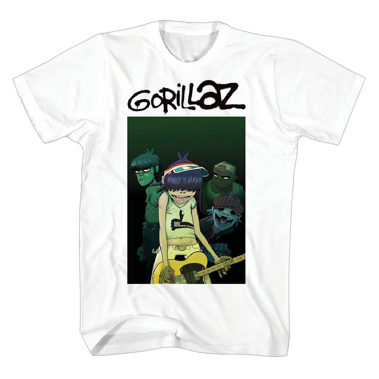 Gorillaz Wired Cover Faded T-shirt