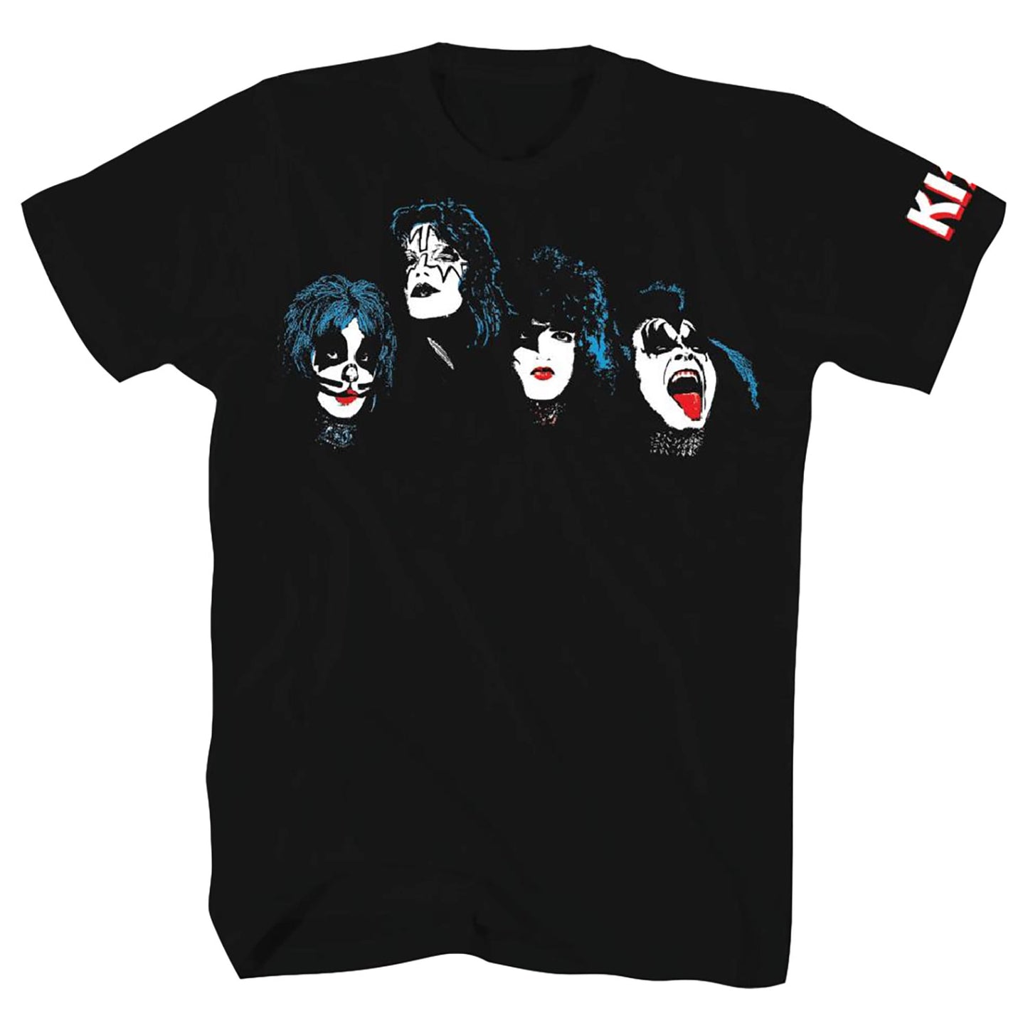 KISS Faces T-shirt Front