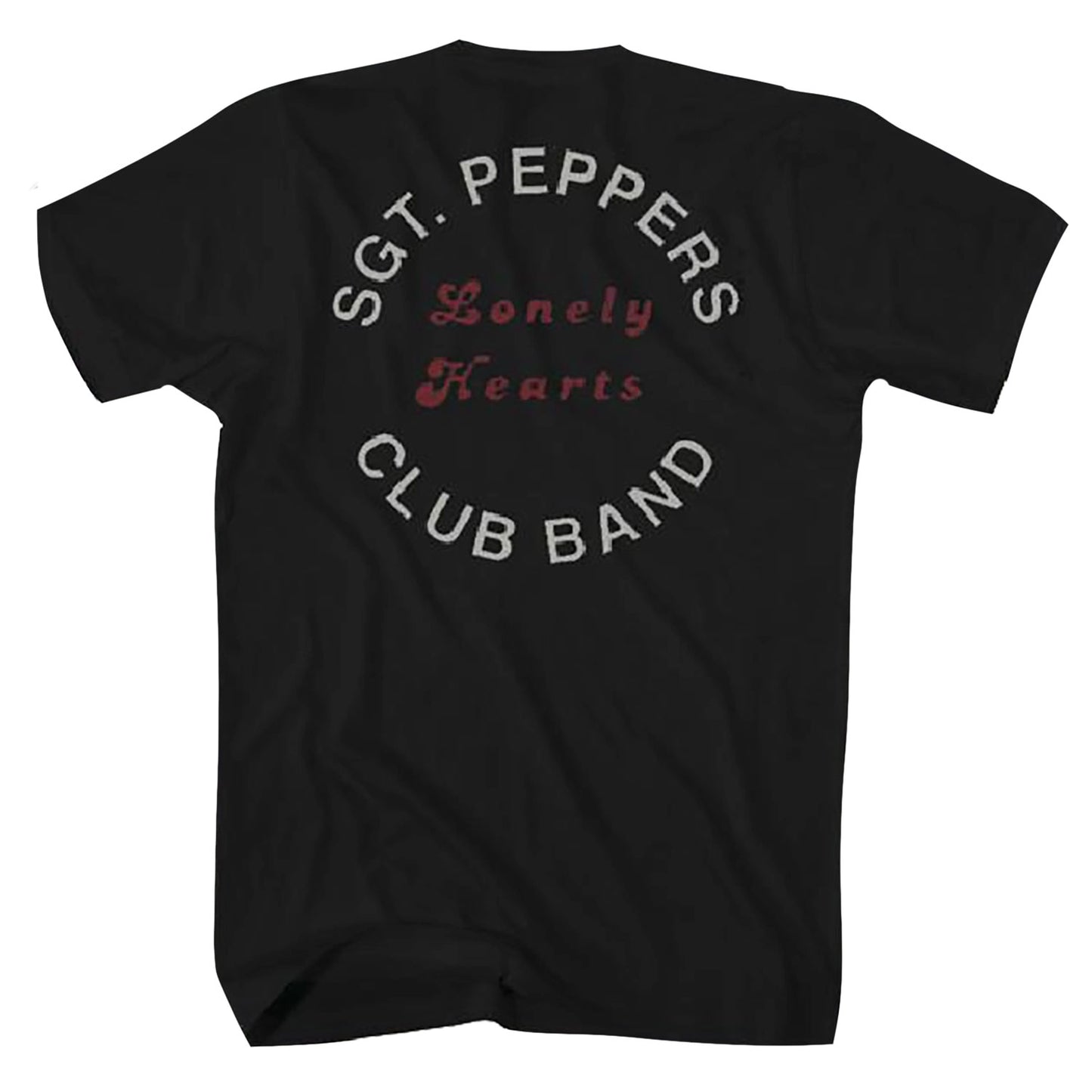 Beatles Lonely Hearts Drum Front & Back T-shirt Back