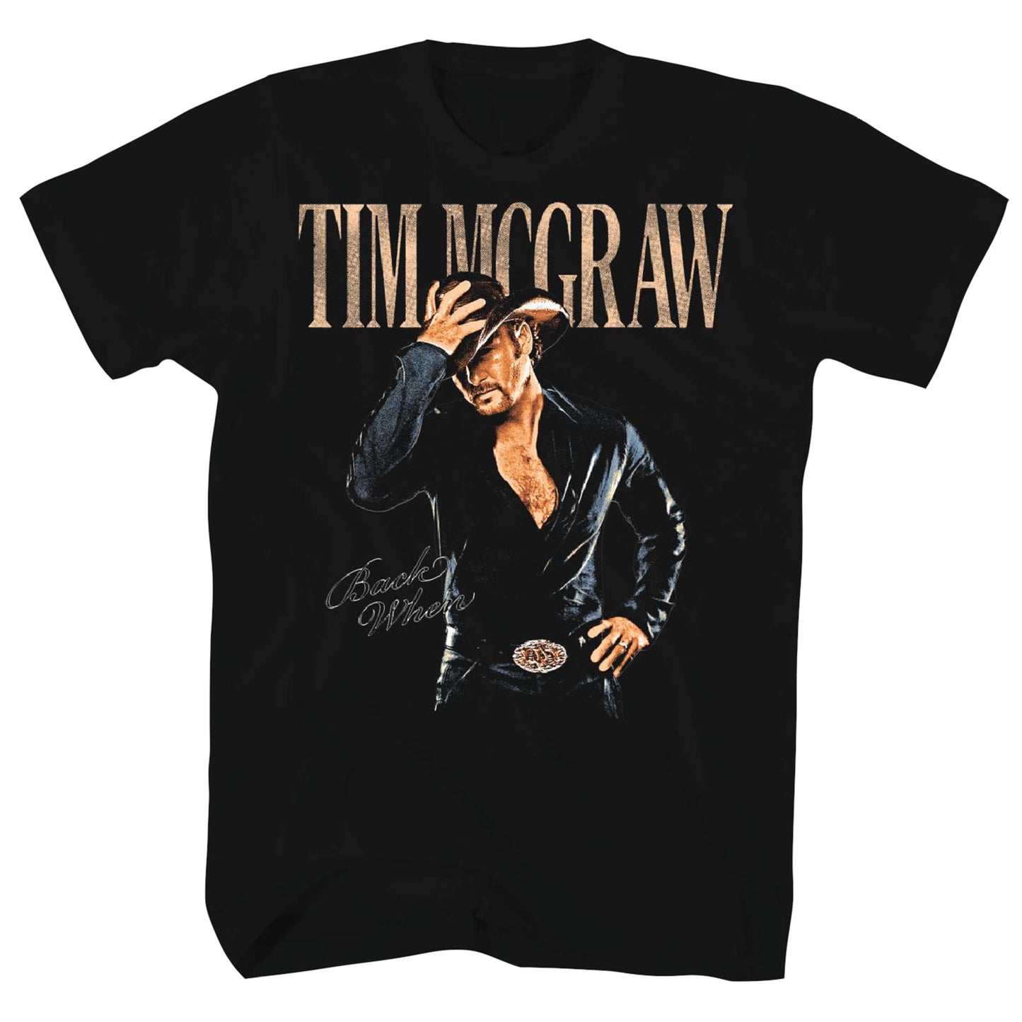 Tim Mcgraw Back When T-shirt Front