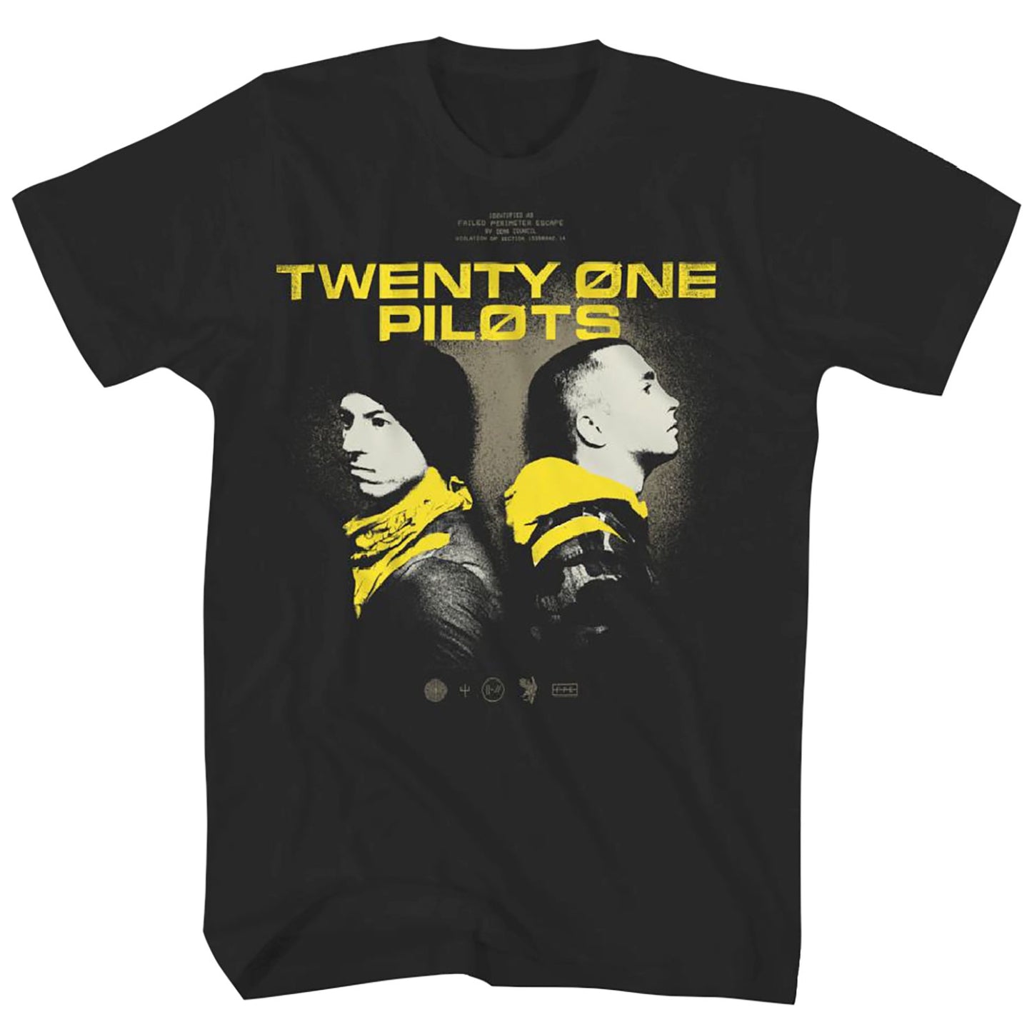 Twenty One Pilots Back2Back T-shirt
