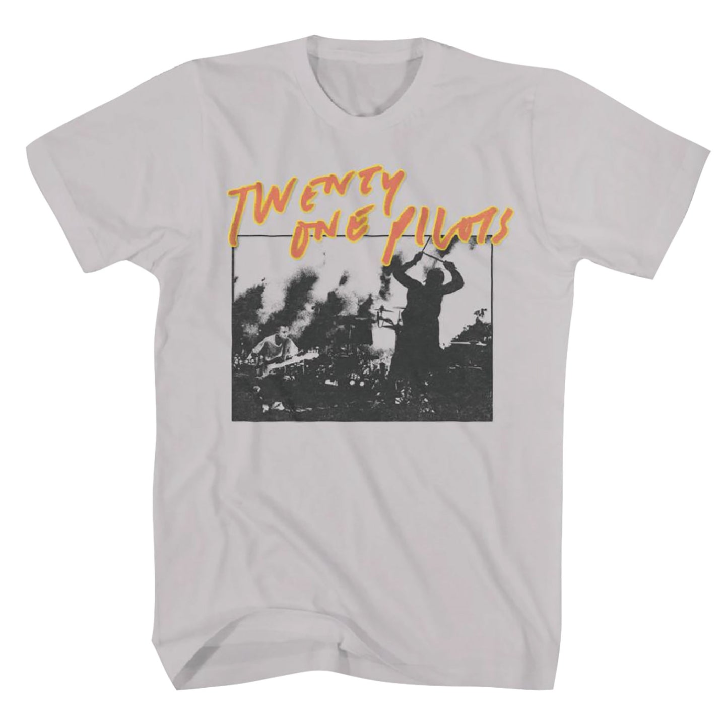 Twenty One Pilots Live Scribble T-shirt Front