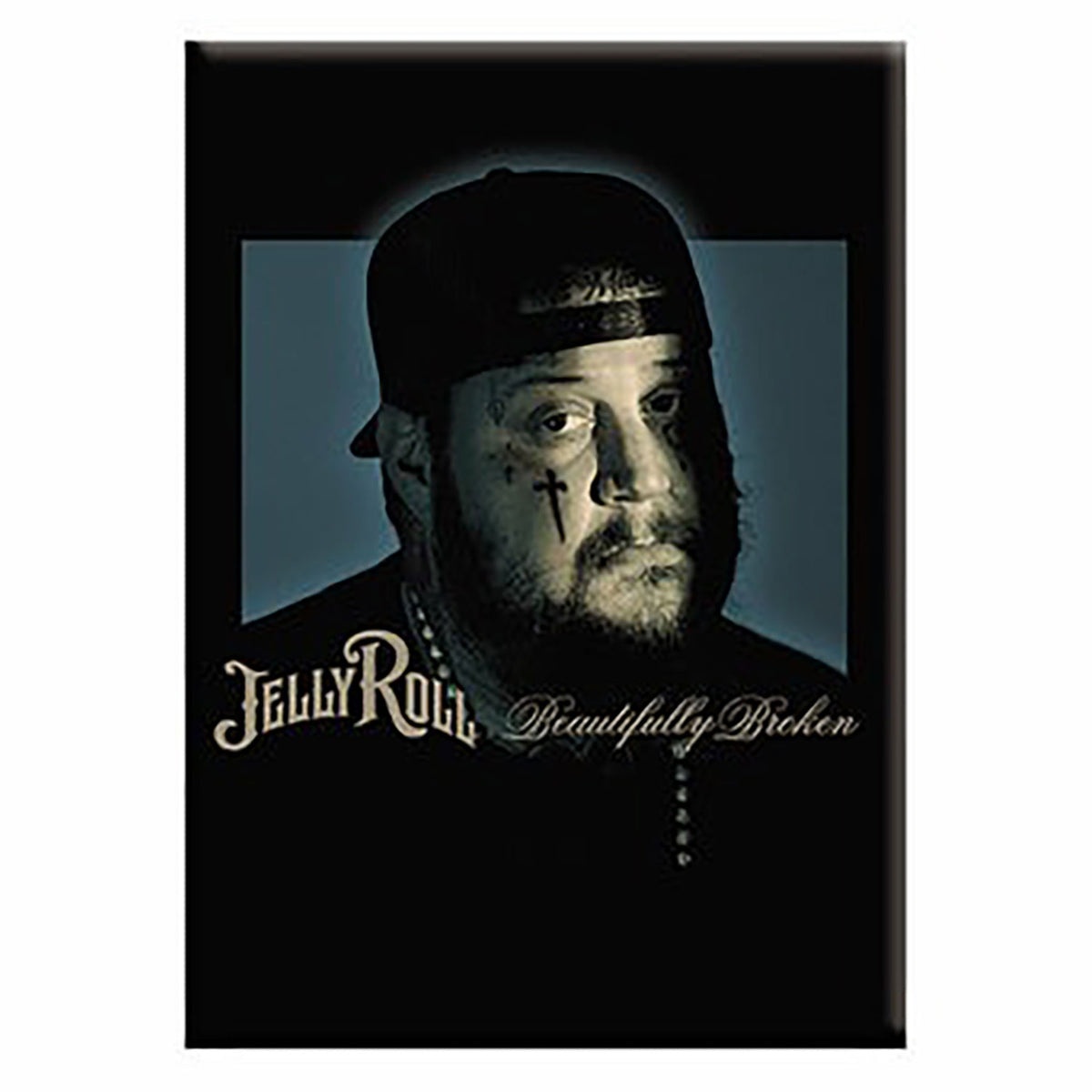 Jelly Roll Beautifully Broken Magnet Front