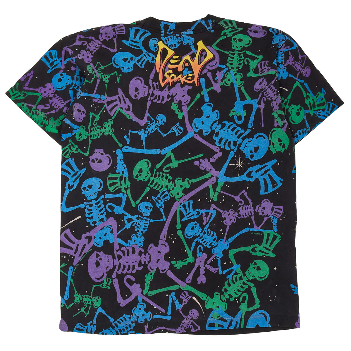 Grateful Dead Dead Space T-shirt Back
